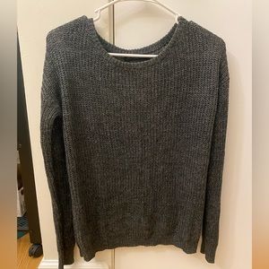 Charcoal colored sweater